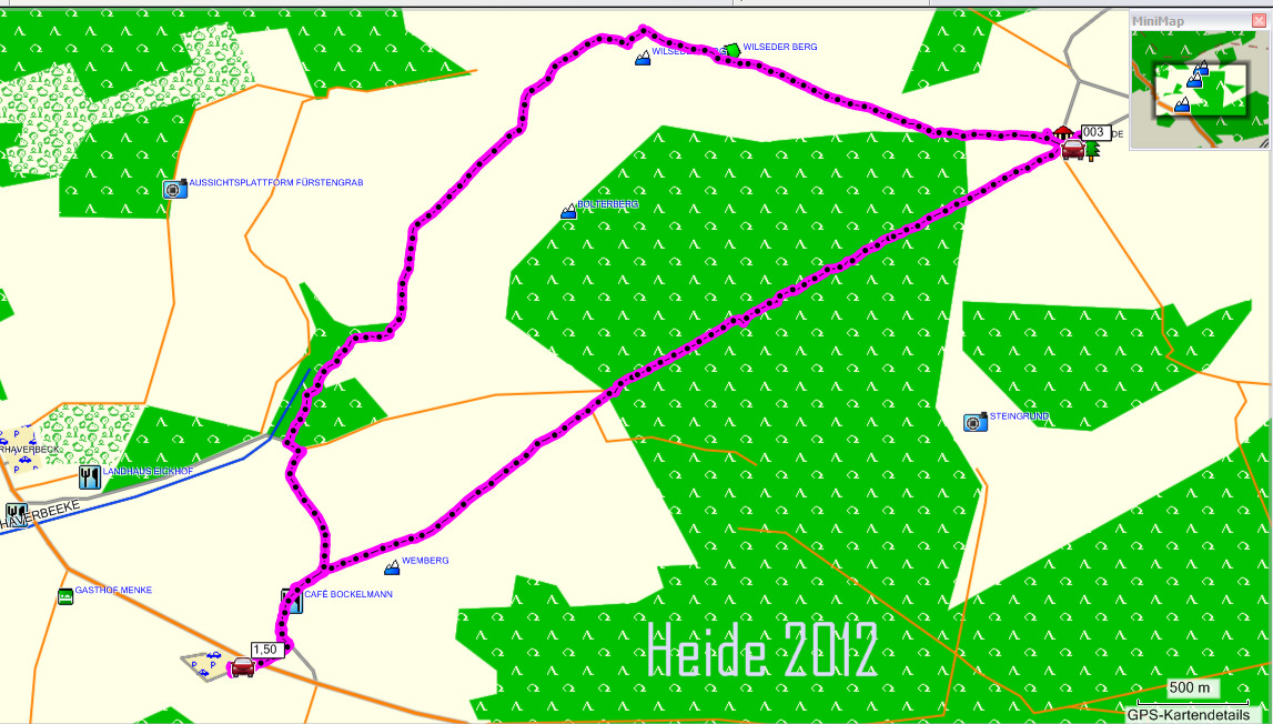 Heide Wanderung